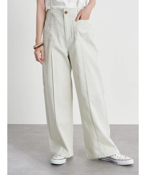 earth music&ecology（アースミュージックアンドエコロジー）の「2WAYサス付きパンツ ＊（その他パンツ・レディース・ミント/ピンクベージュ/ホワイト系その他2・S/M）」の20枚目の写真