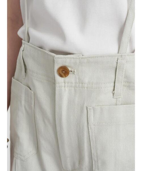 earth music&ecology（アースミュージックアンドエコロジー）の「2WAYサス付きパンツ ＊（その他パンツ・レディース・ミント/ピンクベージュ/ホワイト系その他2・S/M）」の5枚目の写真