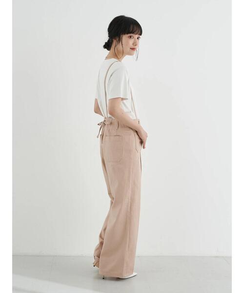 earth music&ecology（アースミュージックアンドエコロジー）の「2WAYサス付きパンツ ＊（その他パンツ・レディース・ミント/ピンクベージュ/ホワイト系その他2・S/M）」の18枚目の写真