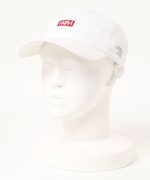 HeM（ヘム）の「【 HeM / ヘム 】 刺繍 ロゴ ローキャップ（キャップ・レディース・ブラック/ホワイト/ブラック系その他/ホワイト系その他・FREE）」の7枚目の写真