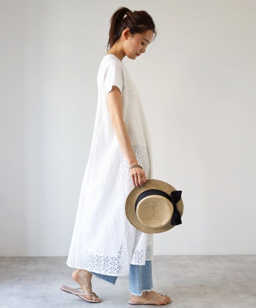 deux amour(ドゥーザムール)の「インドキャミセットアップ(アンサンブル・レディース・ホワイト/ブラック/ネイビー/ブラウン・MEDIUM)」の7枚目の写真