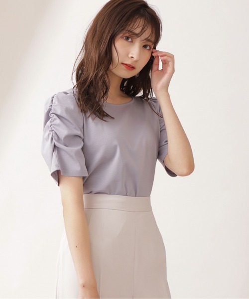 PROPORTION BODY DRESSING（プロポーションボディドレッシング）の「＜Ｅ＞バックオープンスムースカットソー / 1211267701（Tシャツ/カットソー・レディース・ブルー系その他/ホワイト系その他/ダークグレー・SMALL/MEDIUM）」の17枚目の写真