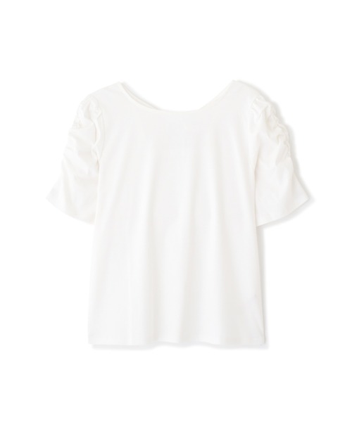 PROPORTION BODY DRESSING（プロポーションボディドレッシング）の「＜Ｅ＞バックオープンスムースカットソー / 1211267701（Tシャツ/カットソー・レディース・ブルー系その他/ホワイト系その他/ダークグレー・SMALL/MEDIUM）」の10枚目の写真