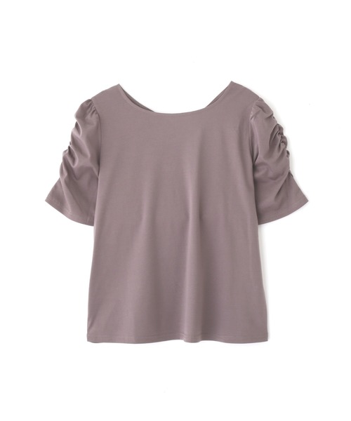 PROPORTION BODY DRESSING（プロポーションボディドレッシング）の「＜Ｅ＞バックオープンスムースカットソー / 1211267701（Tシャツ/カットソー・レディース・ブルー系その他/ホワイト系その他/ダークグレー・SMALL/MEDIUM）」の7枚目の写真