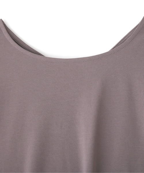 PROPORTION BODY DRESSING（プロポーションボディドレッシング）の「＜Ｅ＞バックオープンスムースカットソー / 1211267701（Tシャツ/カットソー・レディース・ブルー系その他/ホワイト系その他/ダークグレー・SMALL/MEDIUM）」の15枚目の写真