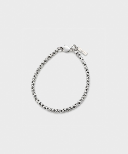 VANQUISH(ヴァンキッシュ)の「ROPE CHAIN BRACELET ~JAPAN MADE~(ブレスレット・メンズ・シルバー・FREE)」の3枚目の写真