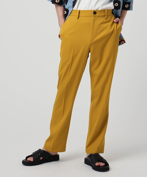 tk.TAKEO KIKUCHI（ティーケータケオキクチ）の「◆カラースリムストレートパンツ（その他パンツ・メンズ・ブラック/ダークグリーン/こしょう色系・01/02/03）」の7枚目の写真