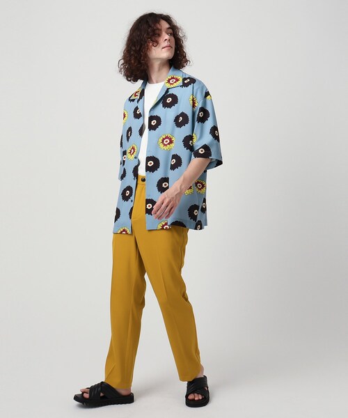 tk.TAKEO KIKUCHI（ティーケータケオキクチ）の「◆カラースリムストレートパンツ（その他パンツ・メンズ・ブラック/ダークグリーン/こしょう色系・01/02/03）」の8枚目の写真