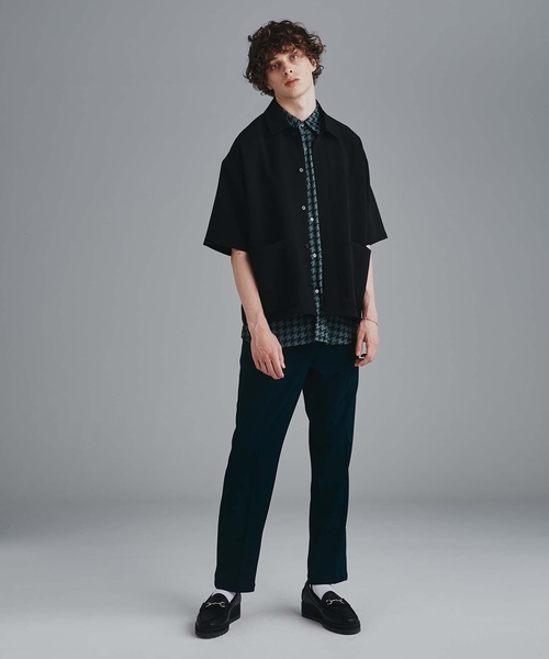 tk.TAKEO KIKUCHI（ティーケータケオキクチ）の「◆カラースリムストレートパンツ（その他パンツ・メンズ・ブラック/ダークグリーン/こしょう色系・01/02/03）」の9枚目の写真