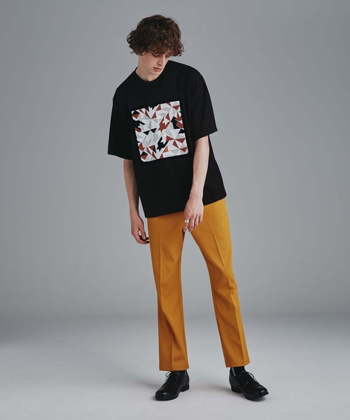 tk.TAKEO KIKUCHI（ティーケータケオキクチ）の「◆カラースリムストレートパンツ（その他パンツ・メンズ・ブラック/ダークグリーン/こしょう色系・01/02/03）」の13枚目の写真