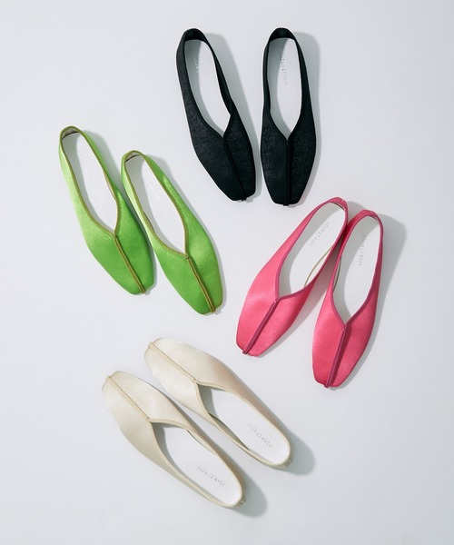 ADAM ET ROPE'（アダムエロペ）の「スクエアトゥチャイナシューズ（その他シューズ・レディース・ブラック/ピンク/グリーン/クリーム・38/36/37）」の14枚目の写真