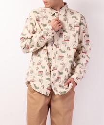 POWER TO THE PEOPLE | 【POWER TO THE PEOPLE】総柄レギュラーシャツ(シャツ/ブラウス)