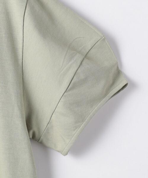 green label relaxing（グリーンレーベルリラクシング）の「ミニウラケ ソデ リッタイ プルオーバー カットソー（Tシャツ/カットソー・レディース・ブラック/オフホワイト/ライム・FREE）」の22枚目の写真