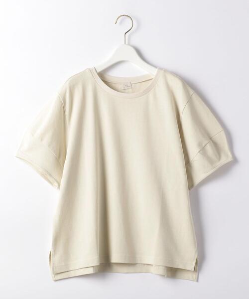 green label relaxing（グリーンレーベルリラクシング）の「ミニウラケ ソデ リッタイ プルオーバー カットソー（Tシャツ/カットソー・レディース・ブラック/オフホワイト/ライム・FREE）」の17枚目の写真