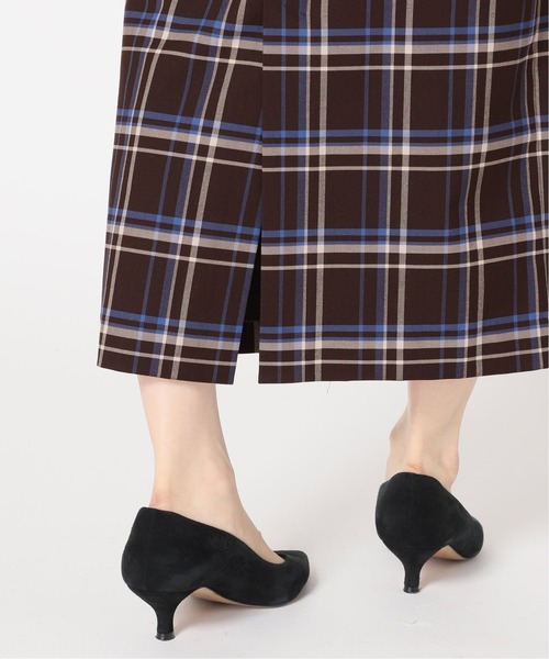 IENA（イエナ）の「チェックタイトスカート◇（スカート）」 - WEAR