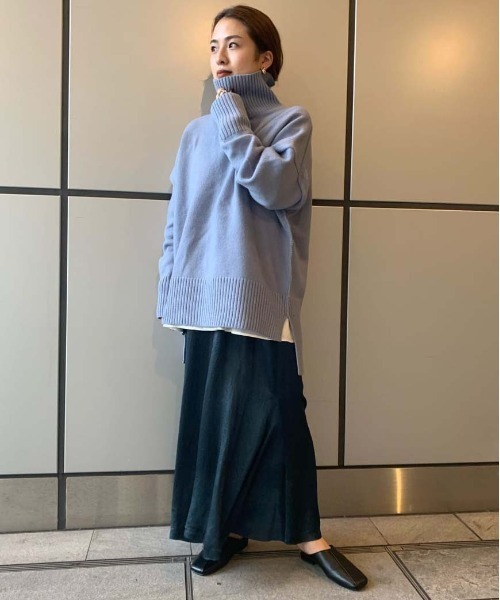 emmi atelier 今期現行品　エミ　美品　シアーレイヤード トップス emmi（エミ）の「【emmi atelier】シアートップス（ニット