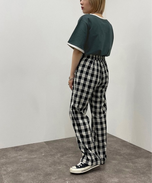 apres jour mignon(アプレジュールミニョン)の「リンガーTシャツ【ZOZOTOWN限定アイテム】(Tシャツ/カットソー・レディース・ダークグリーン/ボルドー/ダークブルー・X-LARGE/フリー)」の11枚目の写真