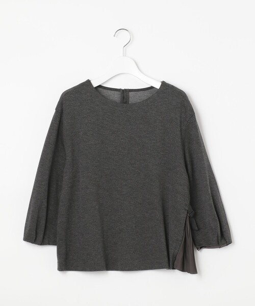 J.PRESS(ジェイプレス)の「【洗える】セルロースリバー プルオーバー カットソー(Tシャツ/カットソー・レディース・ネイビー系/グレー系/ブラウン系/ワイン系・MEDIUM/LARGE)」の14枚目の写真