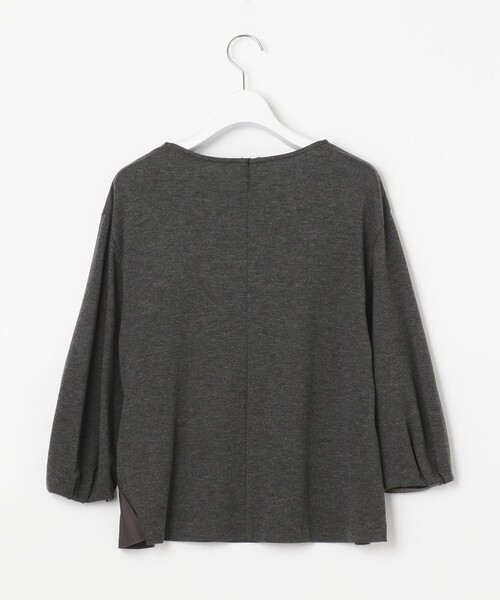 J.PRESS(ジェイプレス)の「【洗える】セルロースリバー プルオーバー カットソー(Tシャツ/カットソー・レディース・ネイビー系/グレー系/ブラウン系/ワイン系・MEDIUM/LARGE)」の15枚目の写真