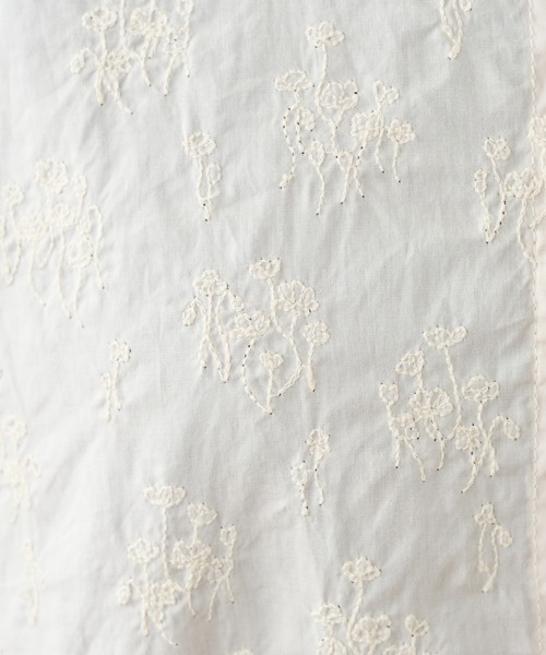 PUAL CE CIN(ピュアルセシン)の「ポピー刺繍ワンピース(ワンピース・レディース・チャコールグレー/ライトベージュ・FREE)」の17枚目の写真