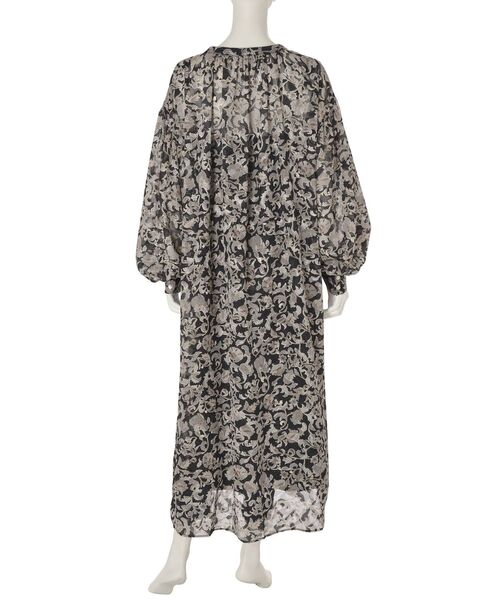 Ungrid(アングリッド)の「シアーフラワーワンピース(ワンピース・レディース・ブラック/アイボリー・FREE)」の11枚目の写真