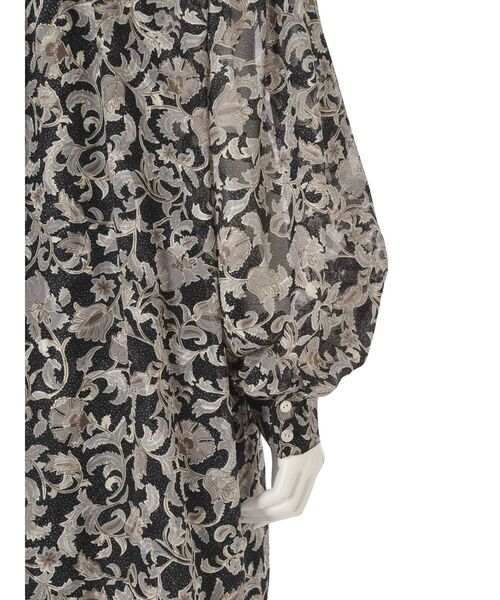 Ungrid(アングリッド)の「シアーフラワーワンピース(ワンピース・レディース・ブラック/アイボリー・FREE)」の14枚目の写真