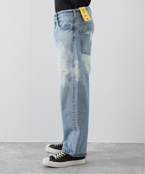 JOURNAL STANDARD relume(ジャーナルスタンダード レリューム)の「【WELLS/ウェルズ】ブリーチダメージデニム(デニムパンツ・メンズ・クリアブルー・SMALL/MEDIUM/LARGE)」の8枚目の写真