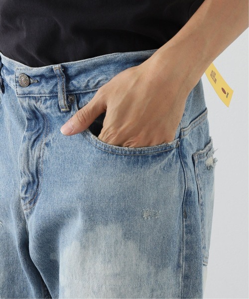 JOURNAL STANDARD relume(ジャーナルスタンダード レリューム)の「【WELLS/ウェルズ】ブリーチダメージデニム(デニムパンツ・メンズ・クリアブルー・SMALL/MEDIUM/LARGE)」の17枚目の写真