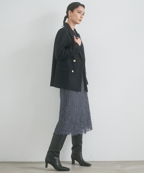 ANAYI（アナイ）の「【雑誌掲載】ツイルジャージダブルボタン