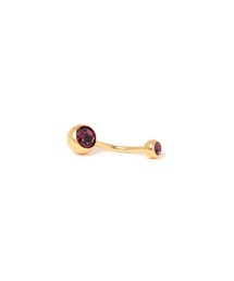 MORPH（モルフ）の「MORPH モルフ ネイブル  ネイブル ボディーピアス 14ゲージ 1３mm（ファースト）（ピアス（片耳用））」