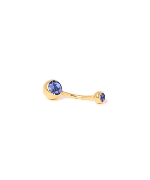 MORPH(モルフ)の「MORPH モルフ ネイブル ネイブル ボディーピアス 14ゲージ 13mm(ファースト)(ピアス(片耳用)・レディース・ライトブルー/スカイブルー/ブラック/ブルー/グリーン/ライトグリーン/クリア/レインボー/ラベンダー/バイオレット/ローズ/ライトピンク・13)」の1枚目の写真
