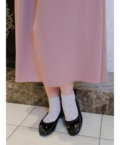 Areeam（アリーム）の「Areeamバレエシューズ（パンプス・レディース・ブラック/ボルドー/アイボリー/ダークベージュ/ダークブラウン・M/S/L）」の17枚目の写真