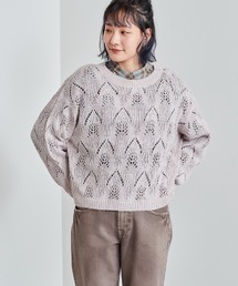 e.r.g* | モヘアライクシアーニット(ニット/セーター)