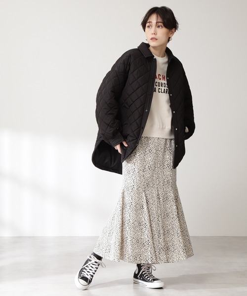 N.（N. Natural Beauty Basic）（エヌエヌナチュラルビューティーベーシック）の「◆キルティングＣＰＯジャケット（その他アウター・レディース・ブラック/クリーム/カーキ・MEDIUM）」の6枚目の写真