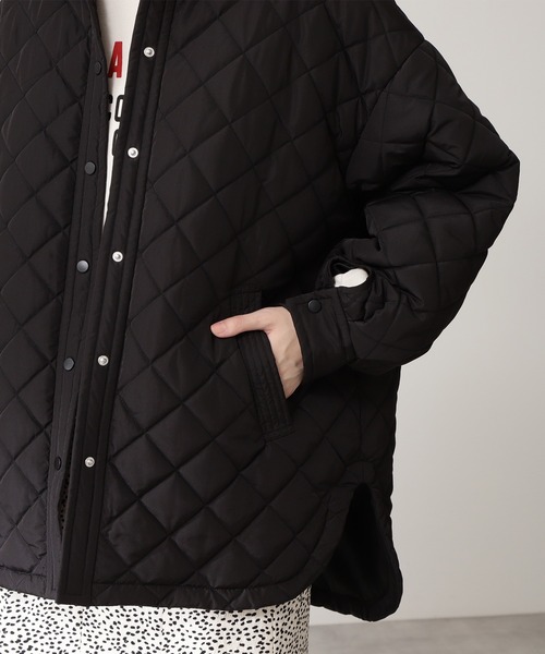 N.（N. Natural Beauty Basic）（エヌエヌナチュラルビューティーベーシック）の「◆キルティングＣＰＯジャケット（その他アウター・レディース・ブラック/クリーム/カーキ・MEDIUM）」の12枚目の写真