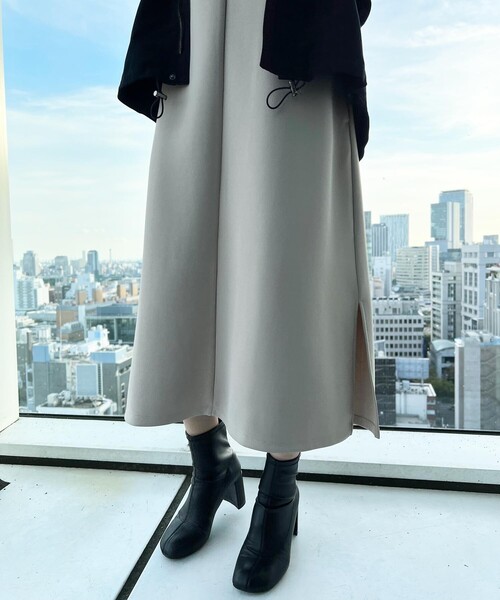 THE SHOP TK (ザ ショップ ティーケー )の「◆【近藤千尋さん着用】bouo ダンボール素材ワンピース(ワンピース・レディース・ブラック/ライトベージュ・11/12/13/14)」の15枚目の写真