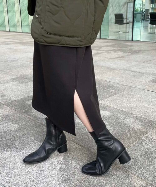 THE SHOP TK (ザ ショップ ティーケー )の「◆【近藤千尋さん着用】bouo ダンボール素材ワンピース(ワンピース・レディース・ブラック/ライトベージュ・11/12/13/14)」の17枚目の写真