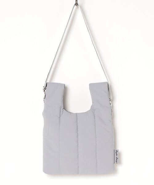 atmos pink（アトモスピンク）の「Legato Largo パウダーキルティング ２ＷＡＹミニショルダー（ショルダーバッグ・レディース・グレー/キャメル/グレー系その他/ブラック/ベージュ・ONE SIZE）」の3枚目の写真