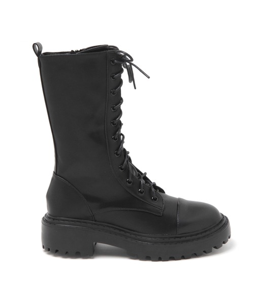 ALAND（エーランド）の「SUPPUN／レースアップミドルブーツ　2257844（ブーツ・レディース・ブラック・SMALL/MEDIUM）」の8枚目の写真