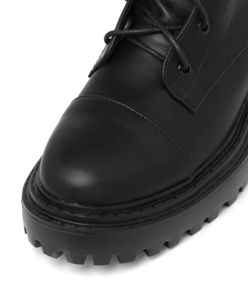 ALAND（エーランド）の「SUPPUN／レースアップミドルブーツ　2257844（ブーツ・レディース・ブラック・SMALL/MEDIUM）」の5枚目の写真