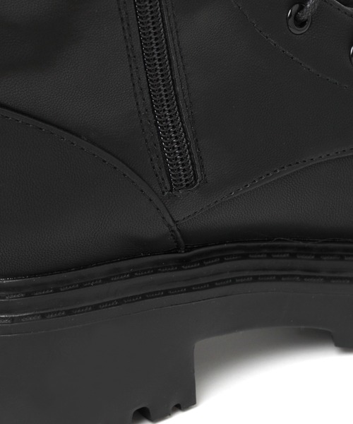 ALAND（エーランド）の「SUPPUN／レースアップミドルブーツ　2257844（ブーツ・レディース・ブラック・SMALL/MEDIUM）」の7枚目の写真