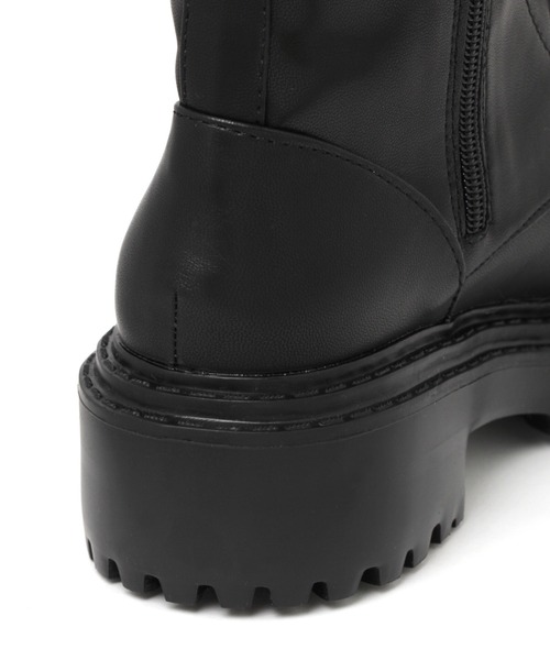 ALAND（エーランド）の「SUPPUN／レースアップミドルブーツ　2257844（ブーツ・レディース・ブラック・SMALL/MEDIUM）」の9枚目の写真