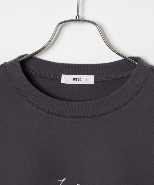 WEGO（ウィゴー）の「WEGO/embroideryロゴBIGプルオーバー（スウェット・メンズ・ホワイト/ダークグレー/ブルー系その他・MEDIUM/LARGE）」の8枚目の写真