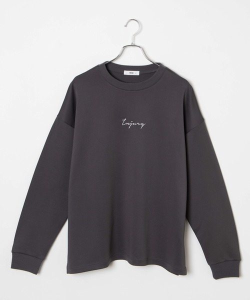 WEGO（ウィゴー）の「WEGO/embroideryロゴBIGプルオーバー（スウェット・メンズ・ホワイト/ダークグレー/ブルー系その他・MEDIUM/LARGE）」の15枚目の写真