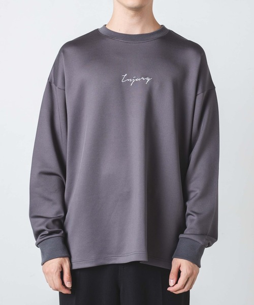 WEGO（ウィゴー）の「WEGO/embroideryロゴBIGプルオーバー（スウェット・メンズ・ホワイト/ダークグレー/ブルー系その他・MEDIUM/LARGE）」の11枚目の写真