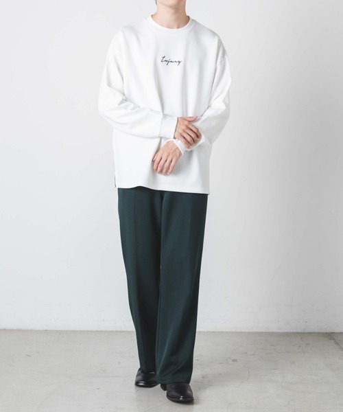 WEGO（ウィゴー）の「WEGO/embroideryロゴBIGプルオーバー（スウェット・メンズ・ホワイト/ダークグレー/ブルー系その他・MEDIUM/LARGE）」の16枚目の写真