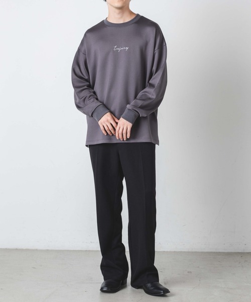 WEGO（ウィゴー）の「WEGO/embroideryロゴBIGプルオーバー（スウェット・メンズ・ホワイト/ダークグレー/ブルー系その他・MEDIUM/LARGE）」の21枚目の写真