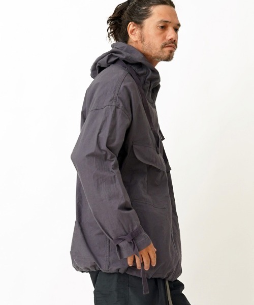 EGO TRIPPING(エゴトリッピング)の「mj8313- SALVAGE HOODIE JACKET ジャケット(その他アウター・メンズ・ネイビー/レンガ/チャコール・46/48)」の22枚目の写真