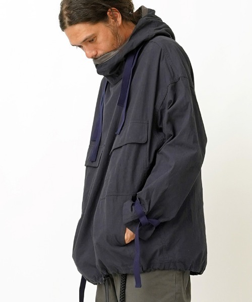EGO TRIPPING(エゴトリッピング)の「mj8313- SALVAGE HOODIE JACKET ジャケット(その他アウター・メンズ・ネイビー/レンガ/チャコール・46/48)」の5枚目の写真