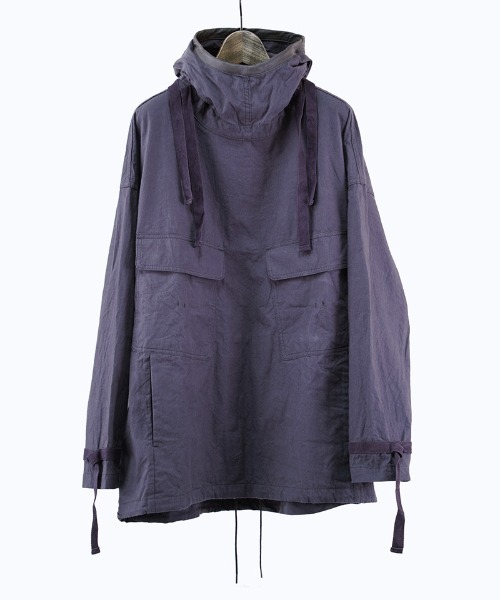 EGO TRIPPING(エゴトリッピング)の「mj8313- SALVAGE HOODIE JACKET ジャケット(その他アウター・メンズ・ネイビー/レンガ/チャコール・46/48)」の7枚目の写真